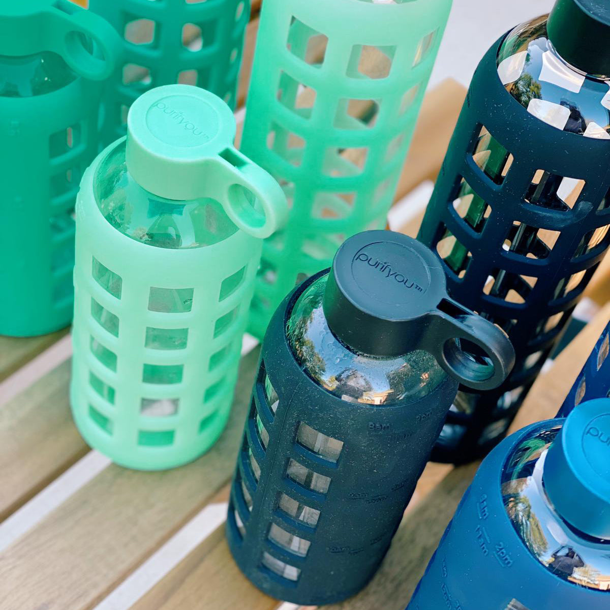 *purifyou Glass Water Bottles* - PW PitStop