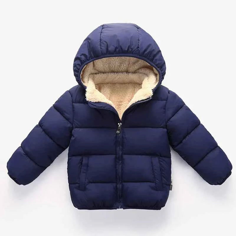 Padded Jacket with Hood and Zip