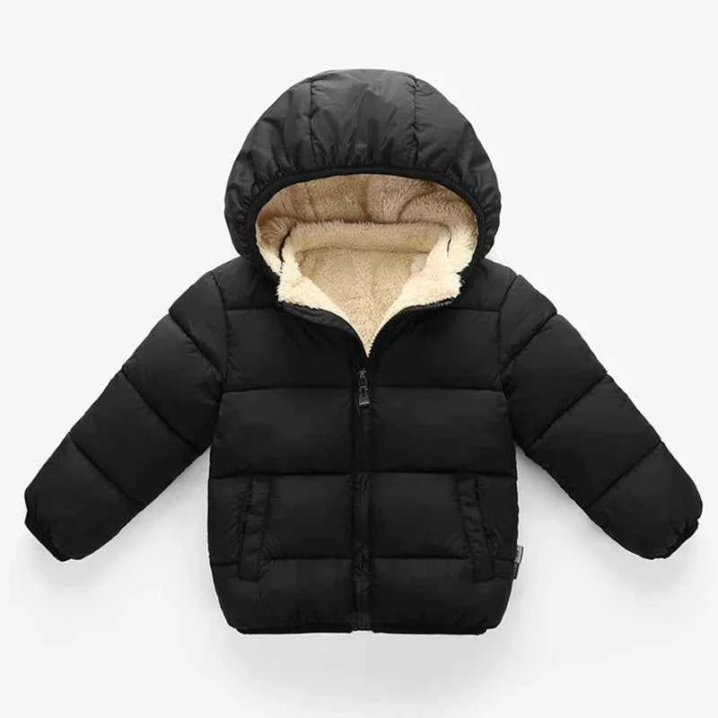 Padded Jacket with Hood and Zip