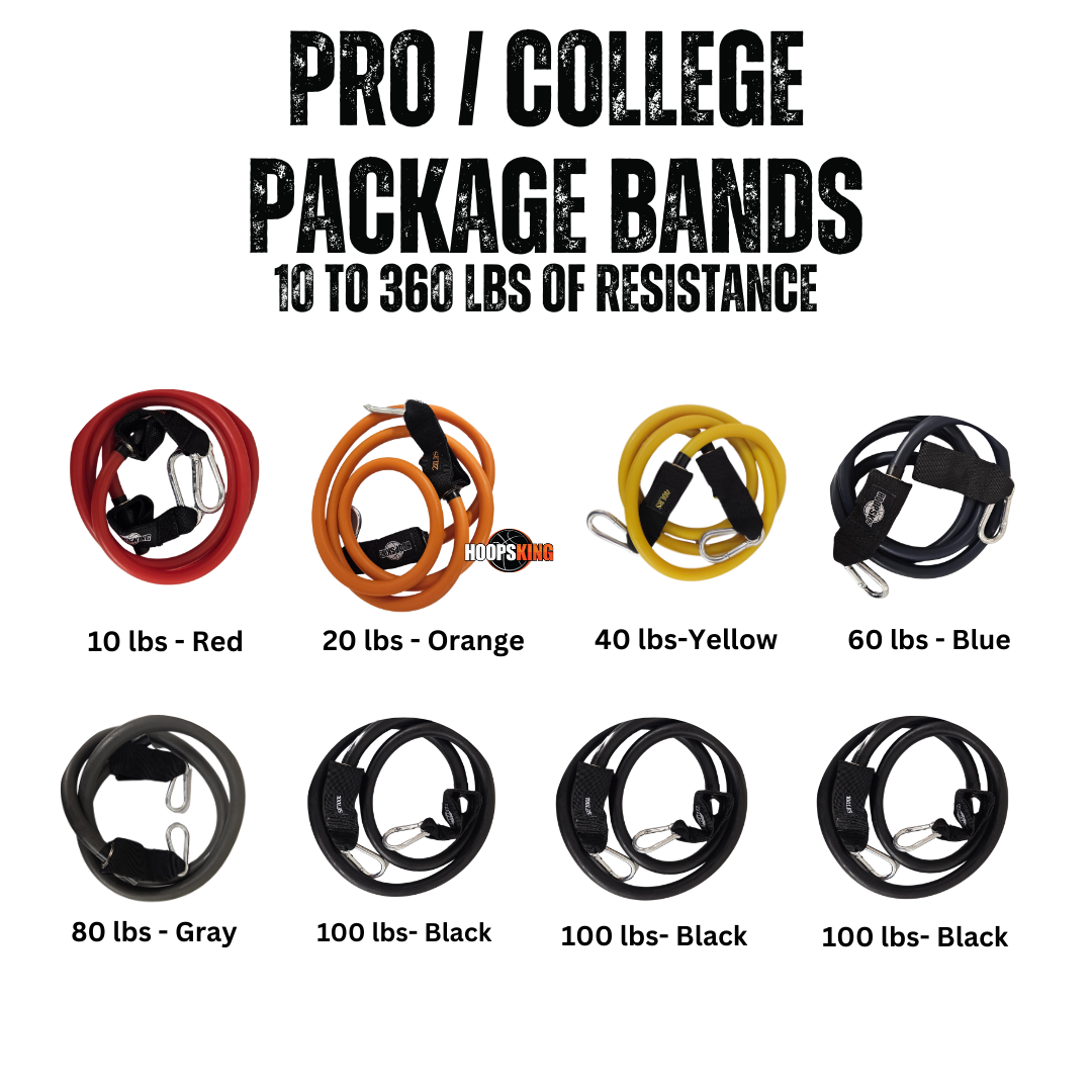 Vertical Blitz Resistance Bands | For All Ages | Shoulders to Heels - PW PitStop