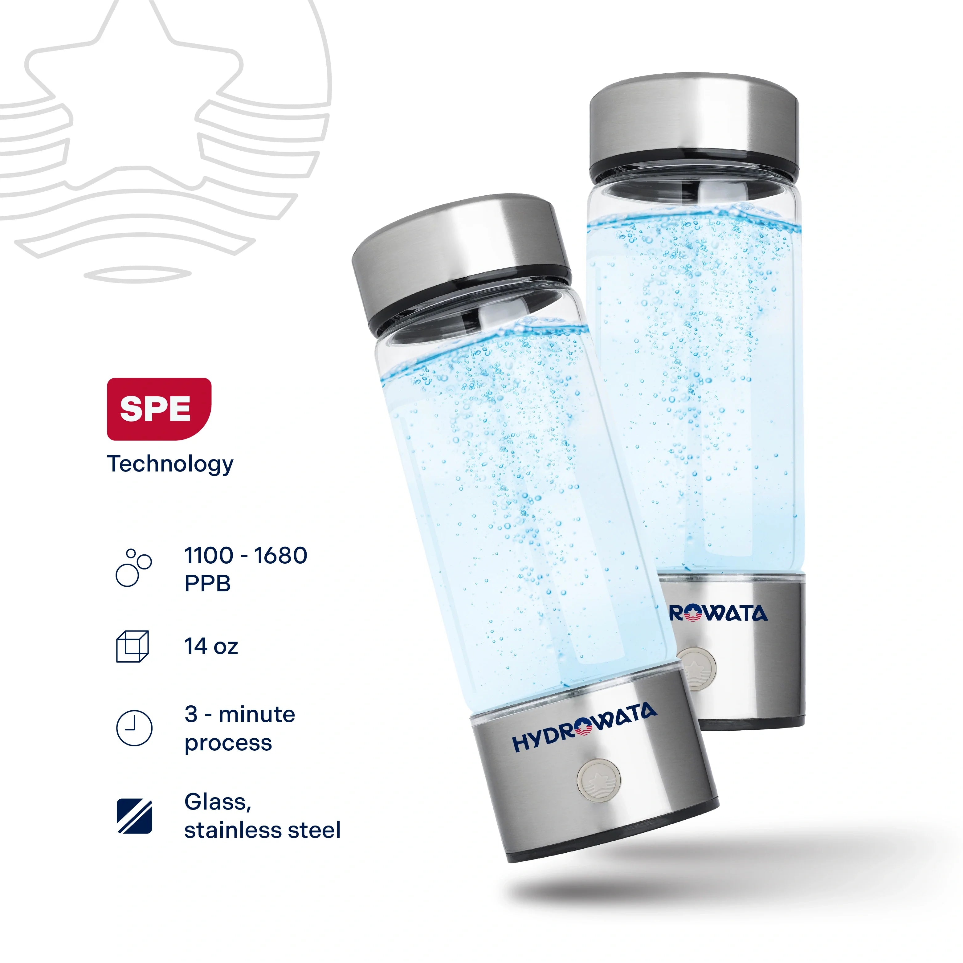 HydroWata™ Hydrogen Water Bottle - PW PitStop