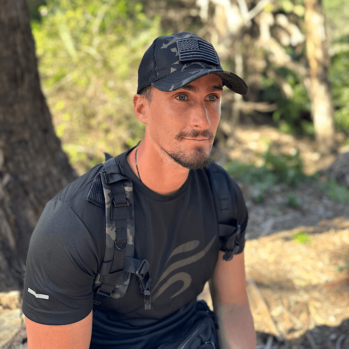 Tactical-Style Patch Hat with Adjustable Strap - PW PitStop