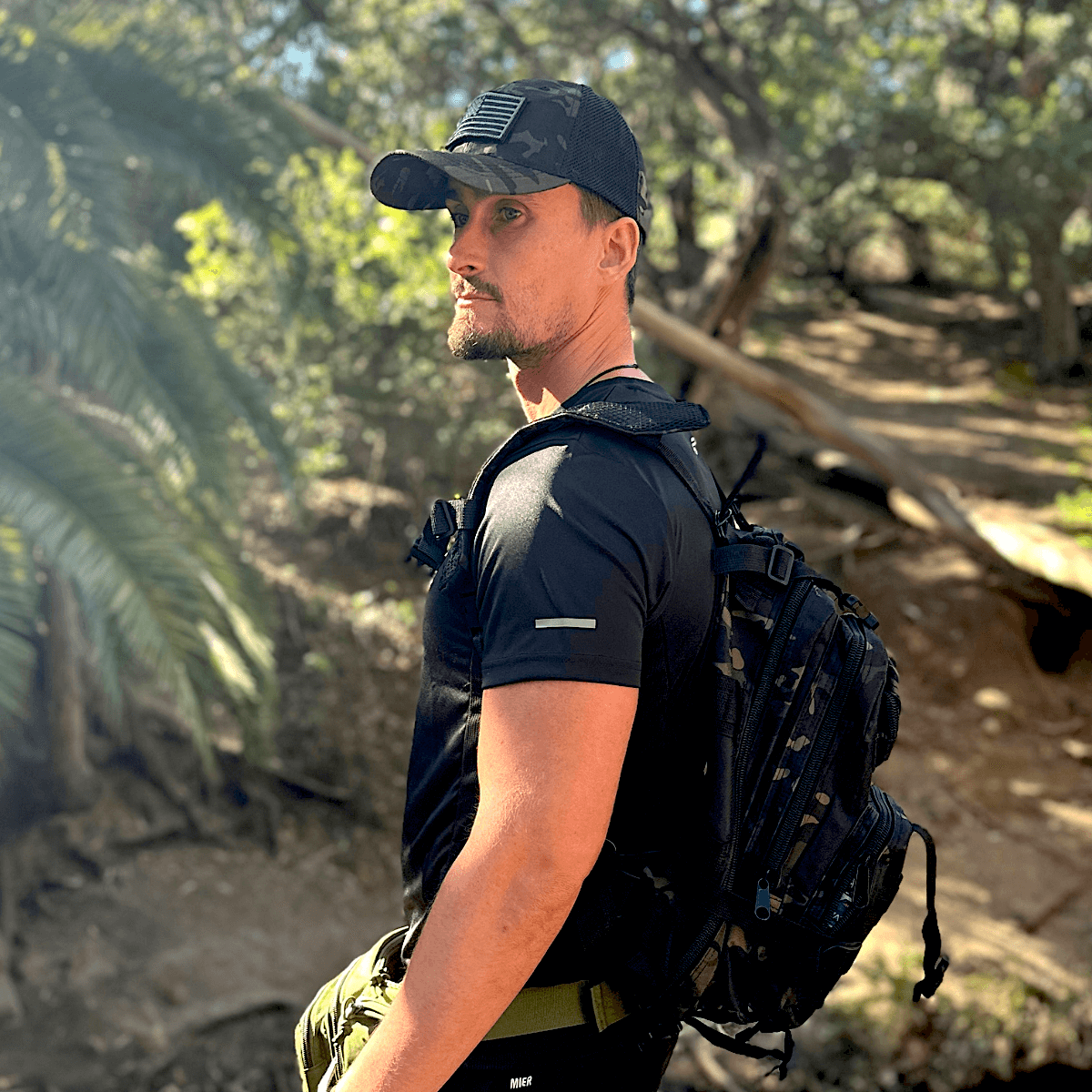 Tactical-Style Patch Hat with Adjustable Strap - PW PitStop