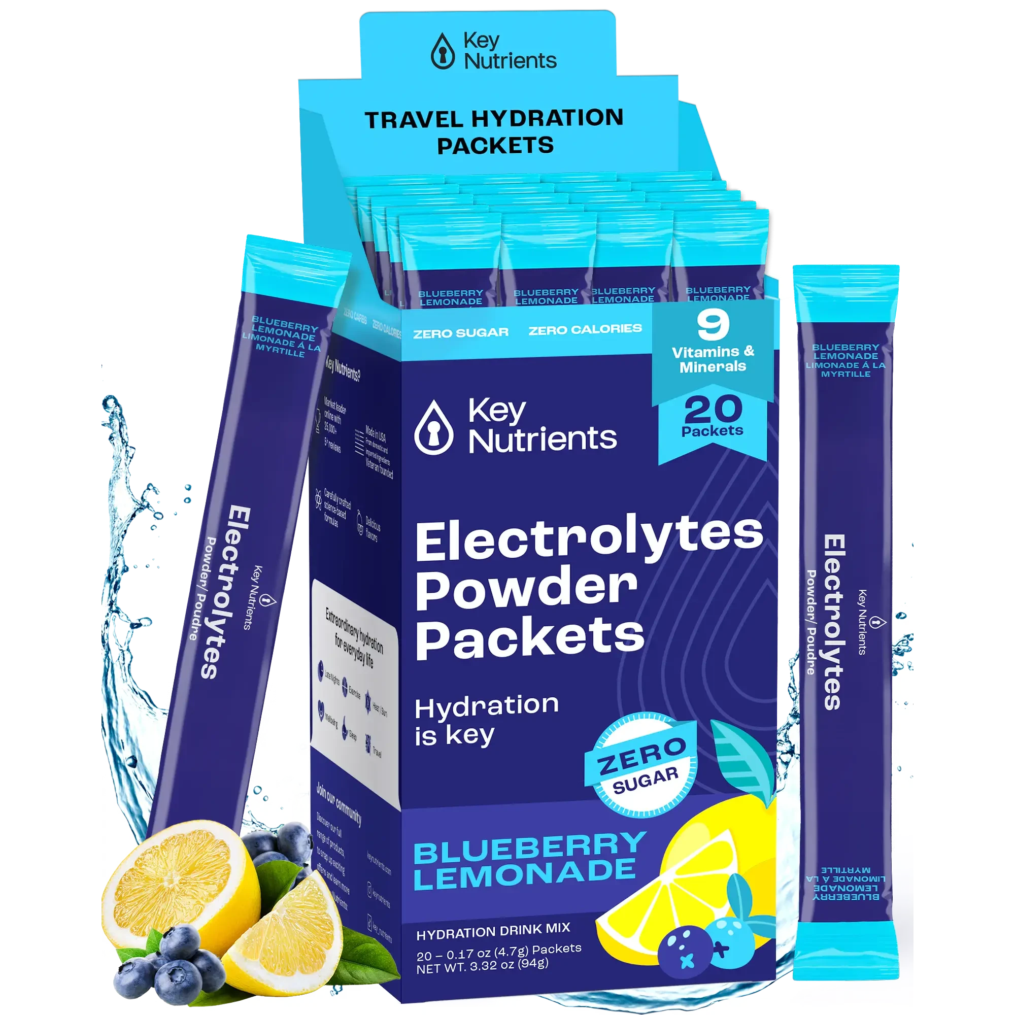 Electrolyte Recovery Plus Powder (Sugar-Free)
