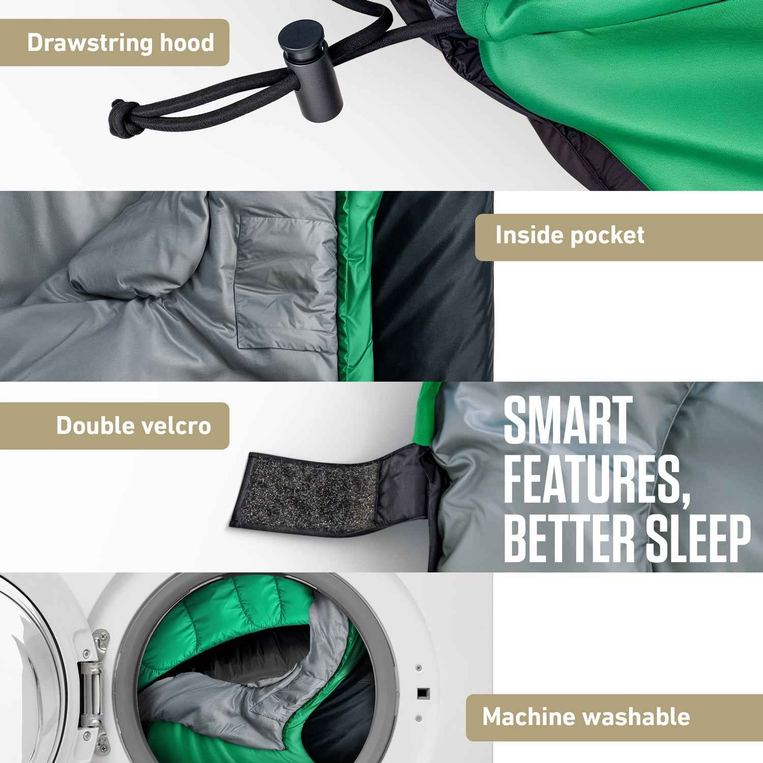 XXL Sleeping Bag for Big and Tall Campers