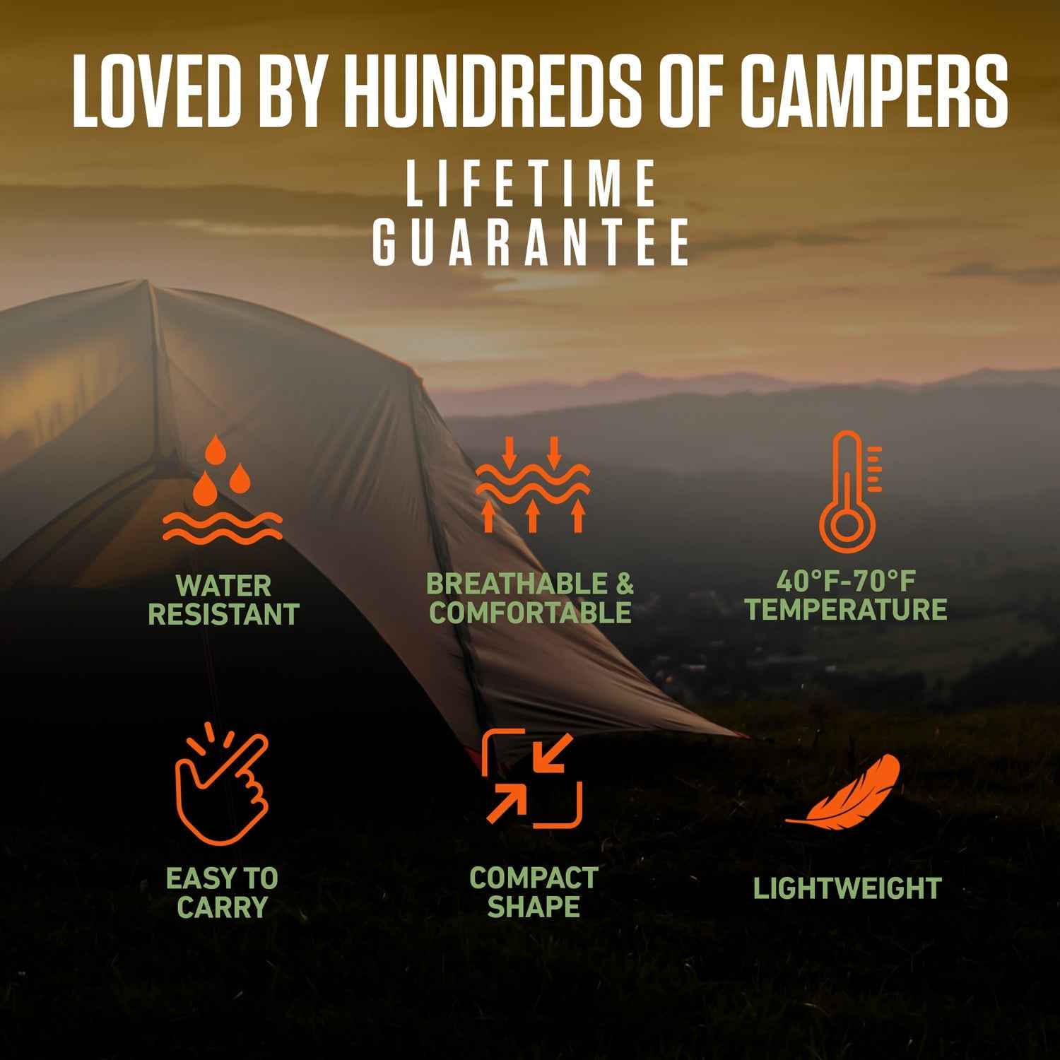 XXL Sleeping Bag for Big and Tall Campers