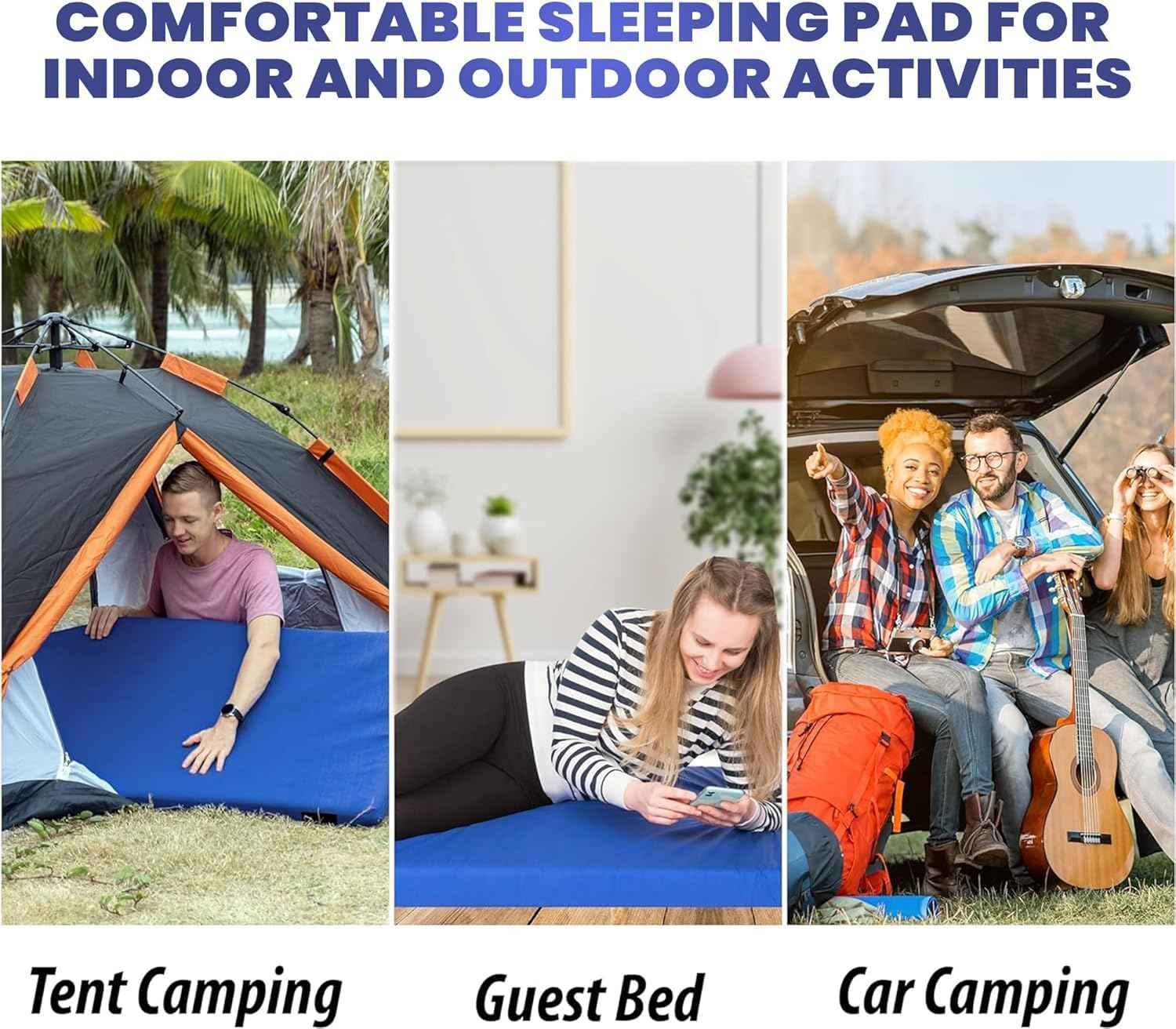 Matrix Air-Cell Memory Foam Camping Mattress
