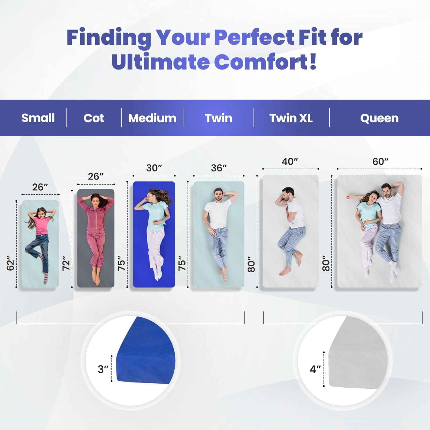 Matrix Air-Cell Memory Foam Camping Mattress