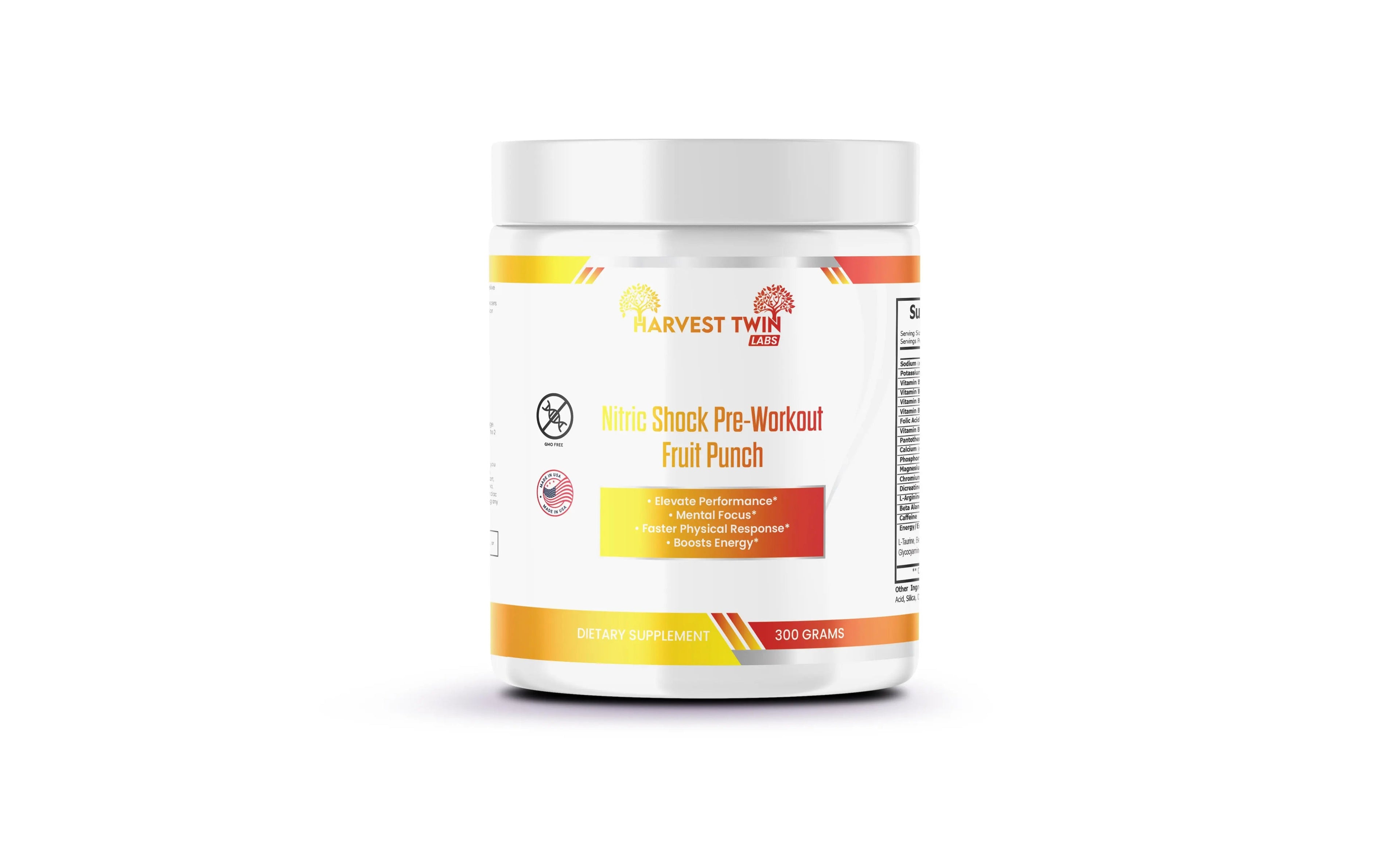 Nitric Shock Pre Workout (Fruit Punch) - PW PitStop