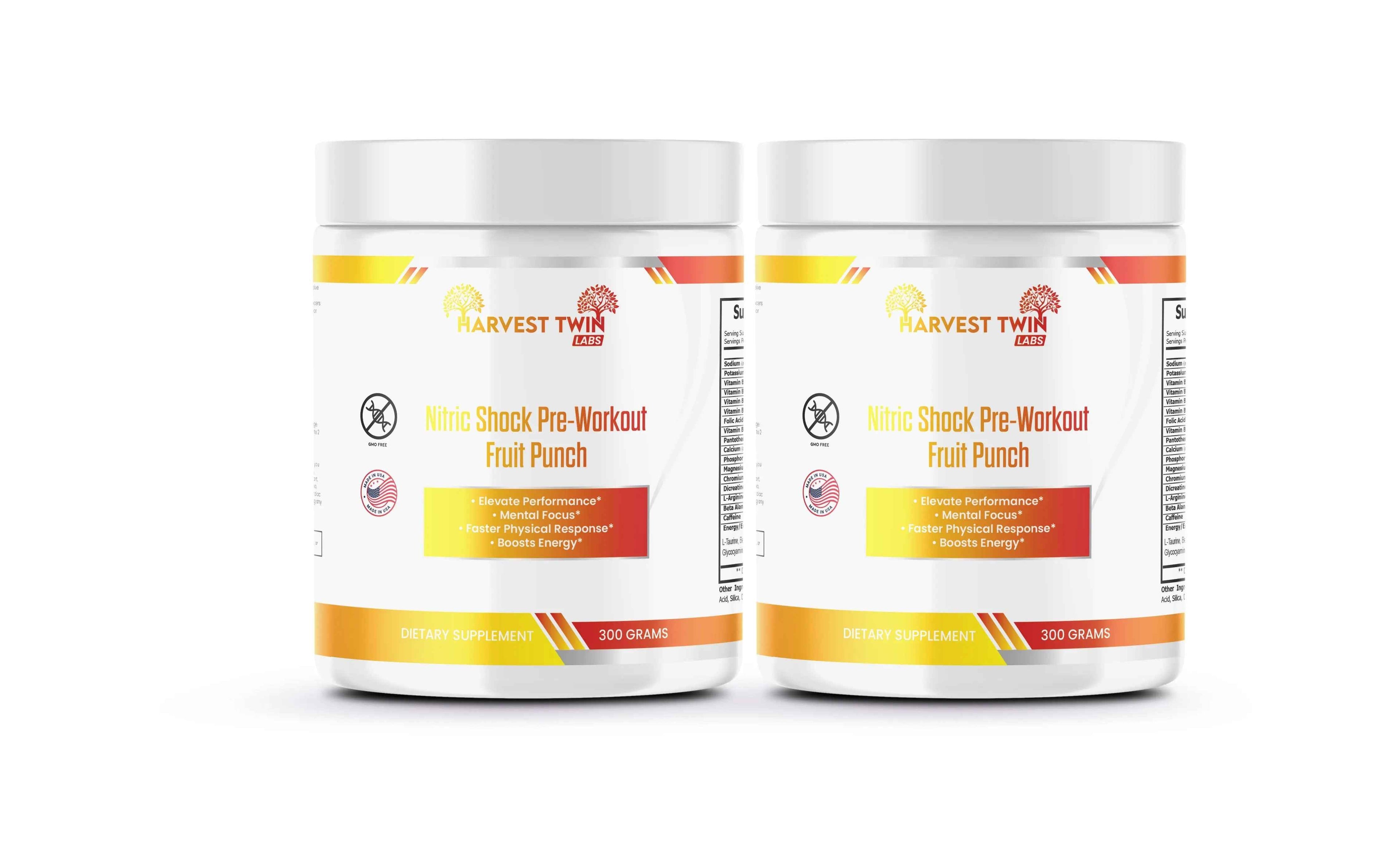Nitric Shock Pre Workout (Fruit Punch)