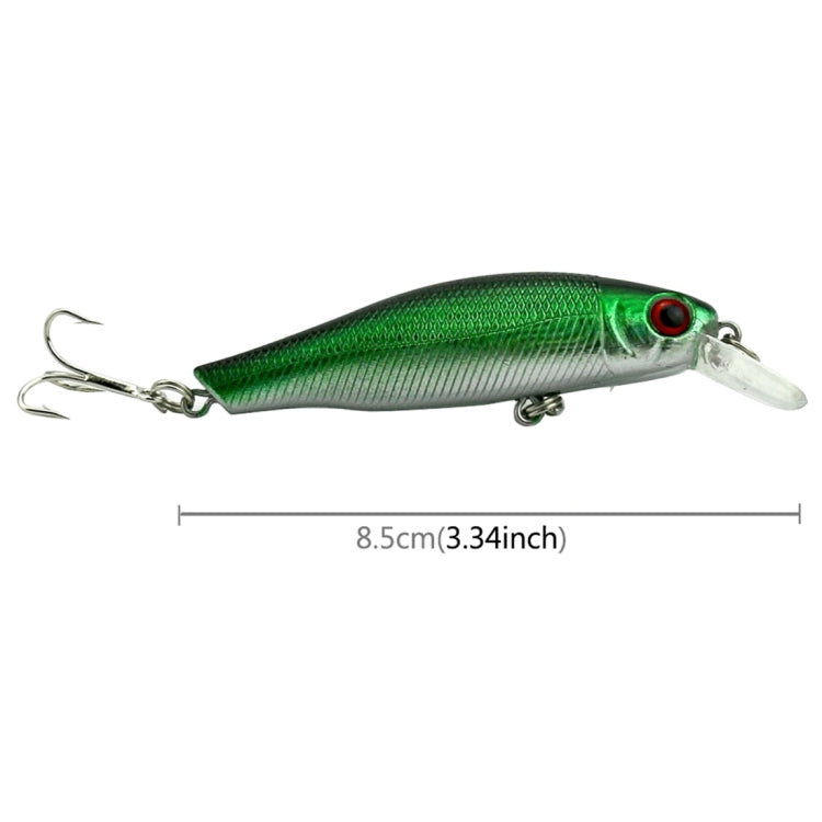 HENGJIA 6 PCS 8.5cm 8.9g Minnow Plastic Hard Baits Fishing Lures Set Fishing Tackle Baits - PW PitStop