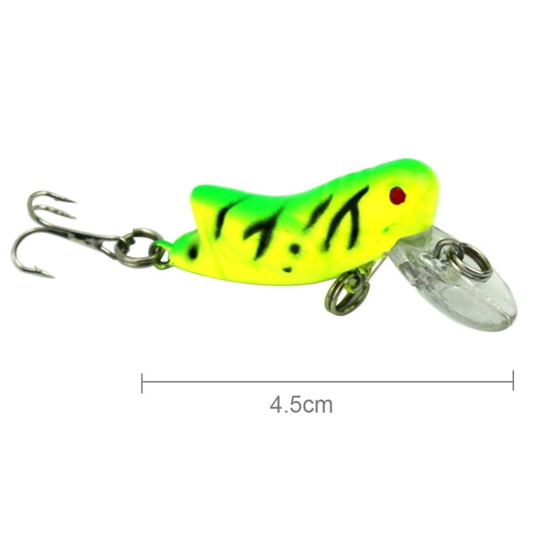 HENGJIA 4.5cm Biomimetic Fly Locusts Fishing Bait Fishing Lures, Random Color Delivery, Grasshopper - PW PitStop