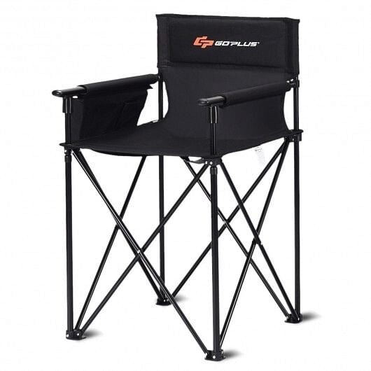 Portable 38 Inch Oversized High Camping Fishing Folding Chair - PW PitStop