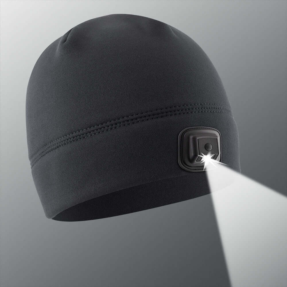 POWERCAP 3.0 Lighted Headlamp Fleece Beanies Rechargeable LED - 150 Lumens - PW PitStop