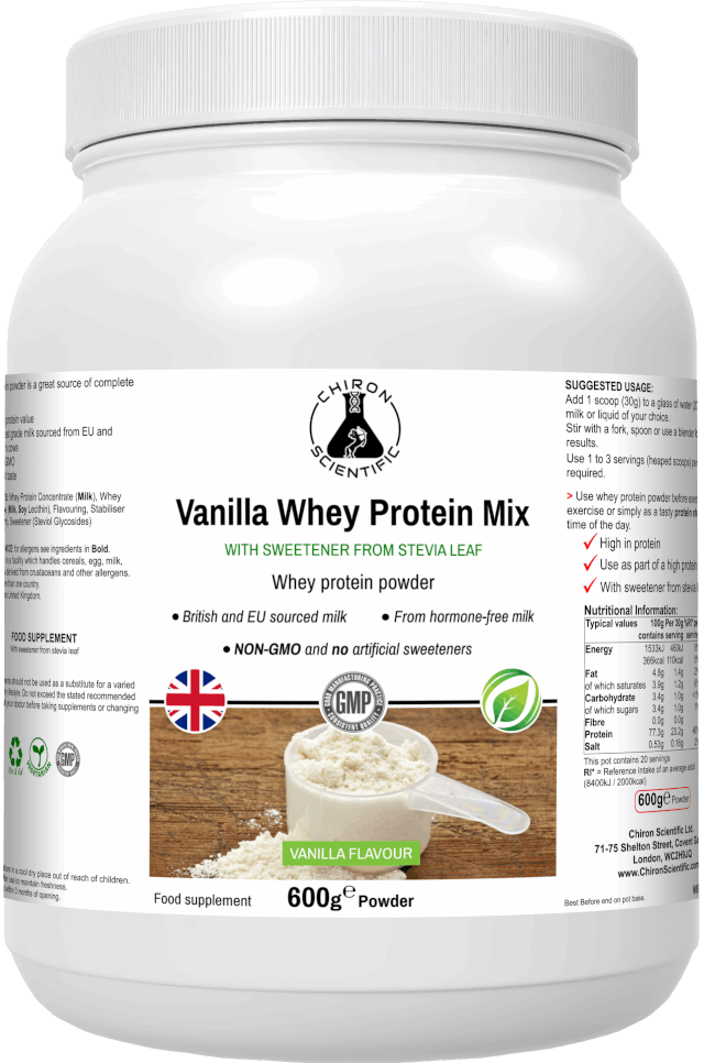 Vanilla Whey Protein Mix - PW PitStop