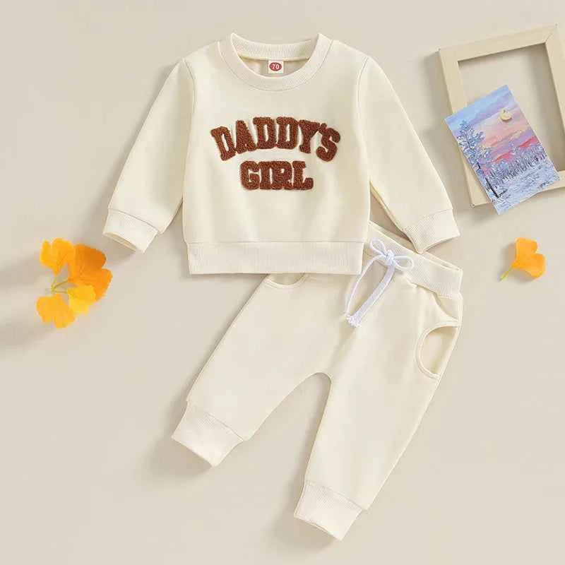 Pants and Sweatshirt Set "Daddy's Girl"