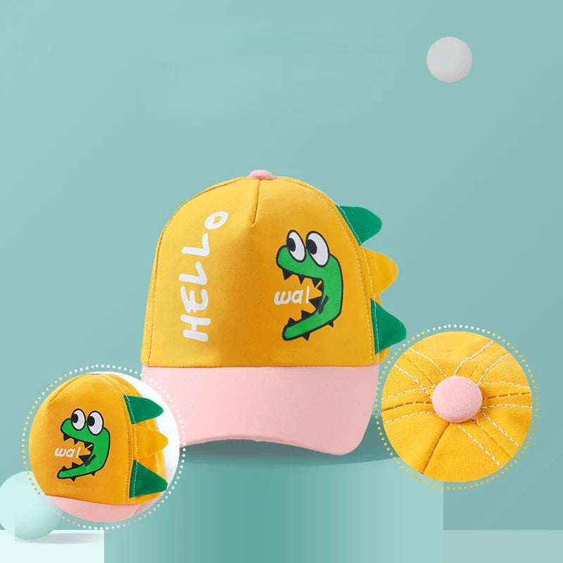 Summer cap with fun animals
