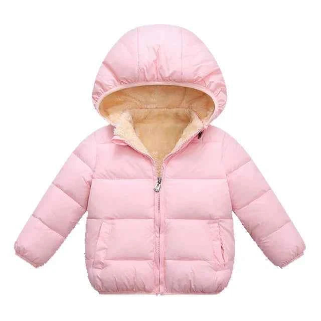 Padded Jacket with Hood and Zip