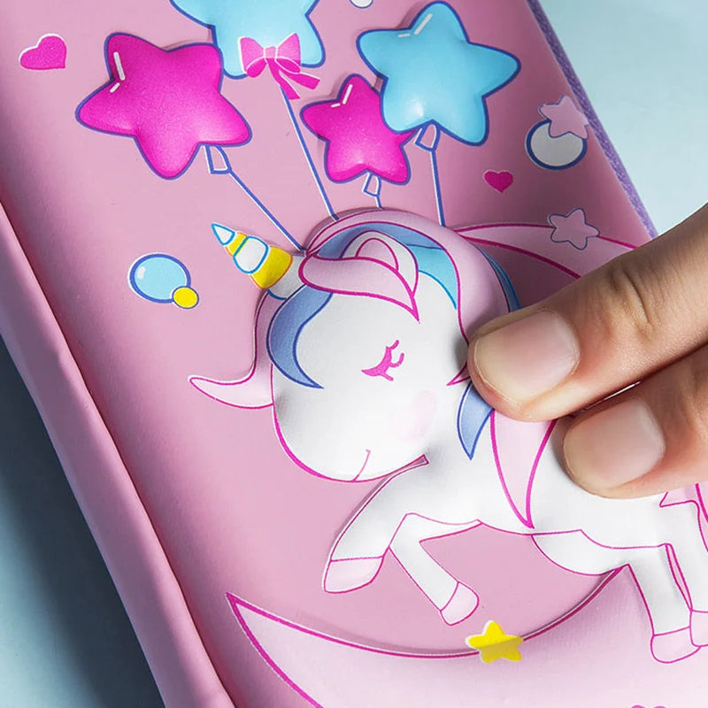 3D decorated EVA Pencil Box