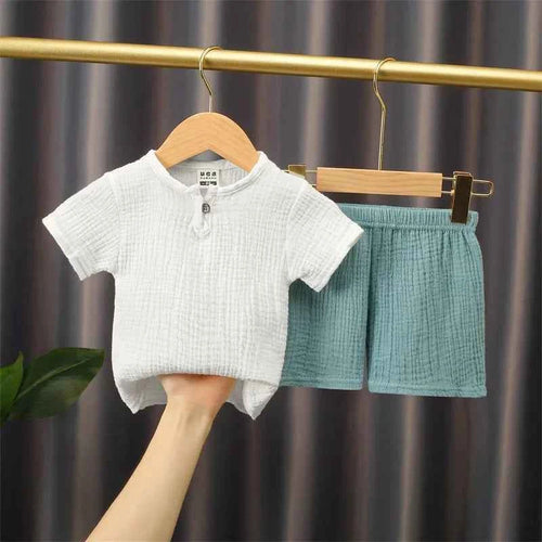 2-piece summer t-shirt and shorts set