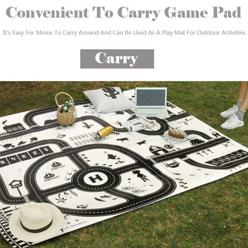 Children's Play Mat "Streets in the City"