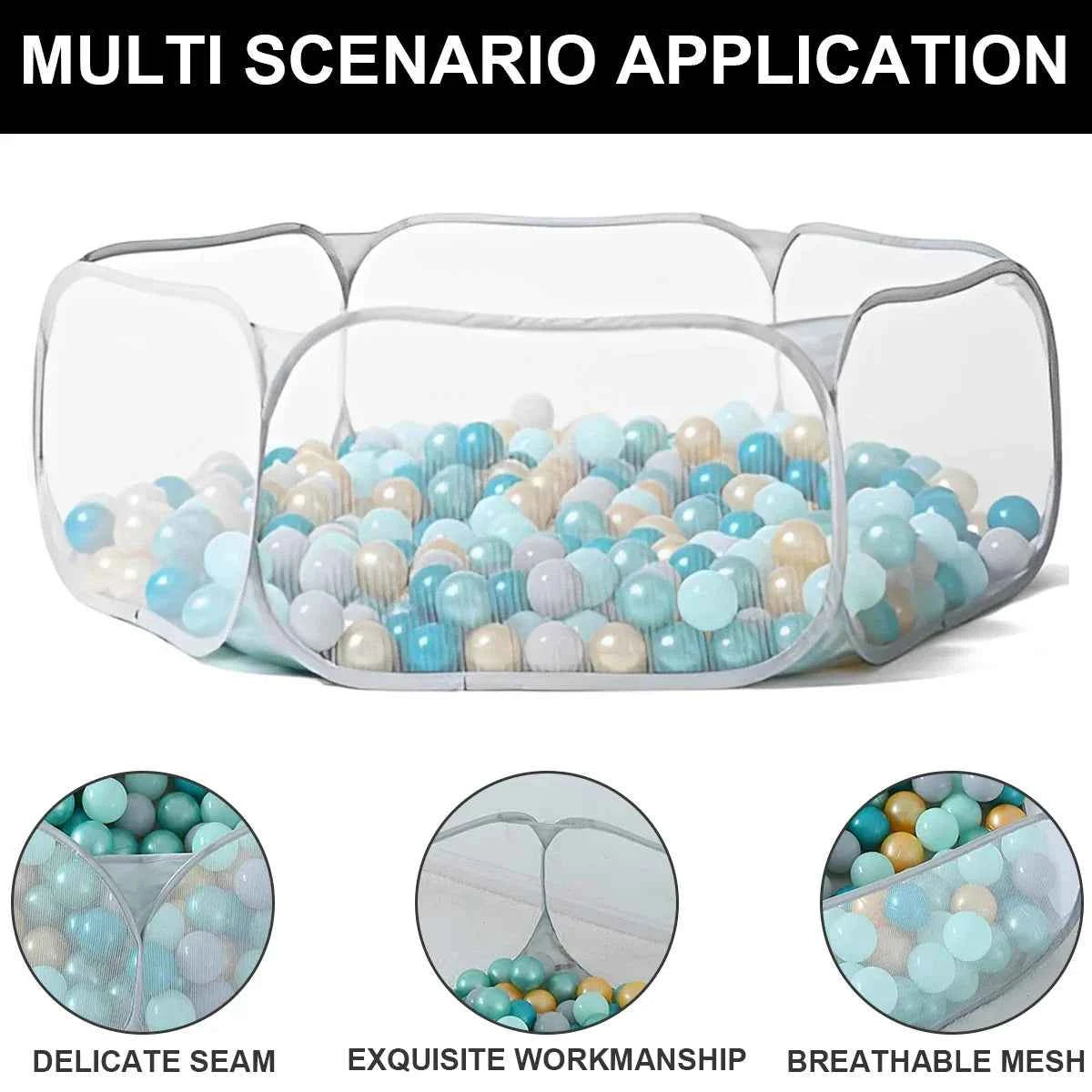 Foldable Net Ball Pit