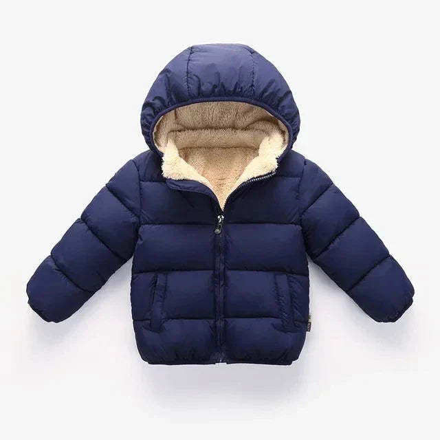 Padded Jacket with Hood and Zip