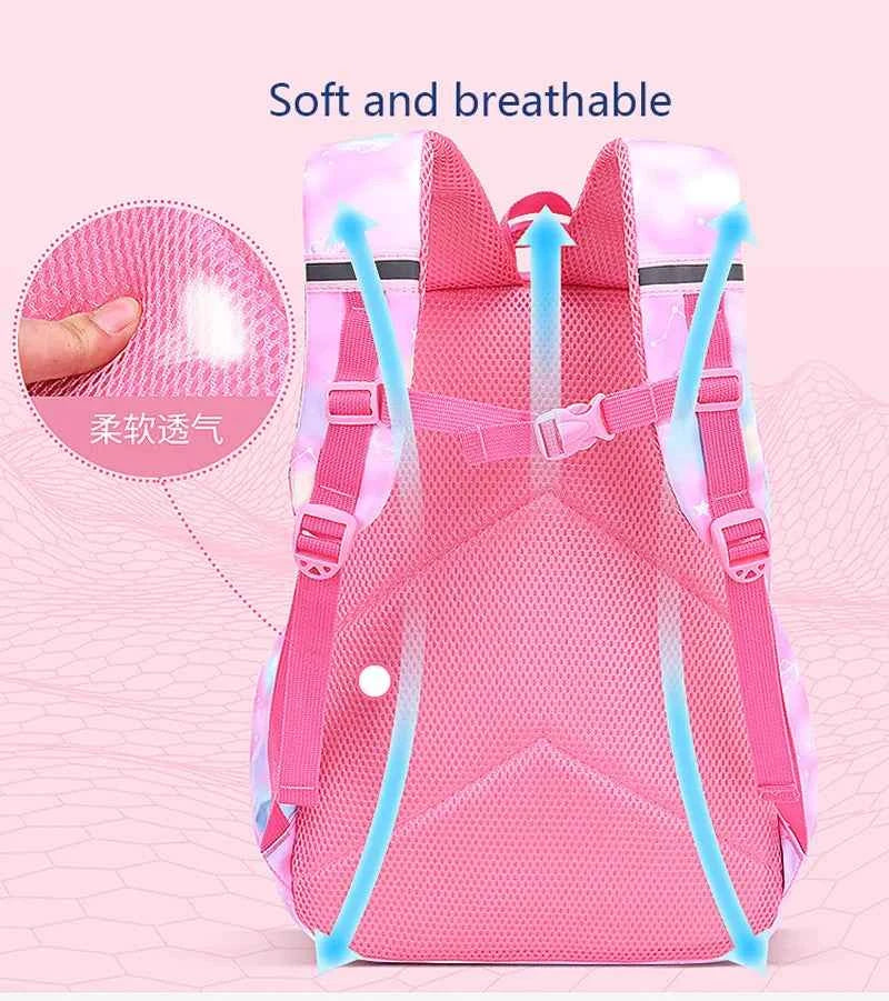 Multicolour fantasy backpack