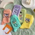 Kids Cartoon Crew Socks – 5 Pair Pack