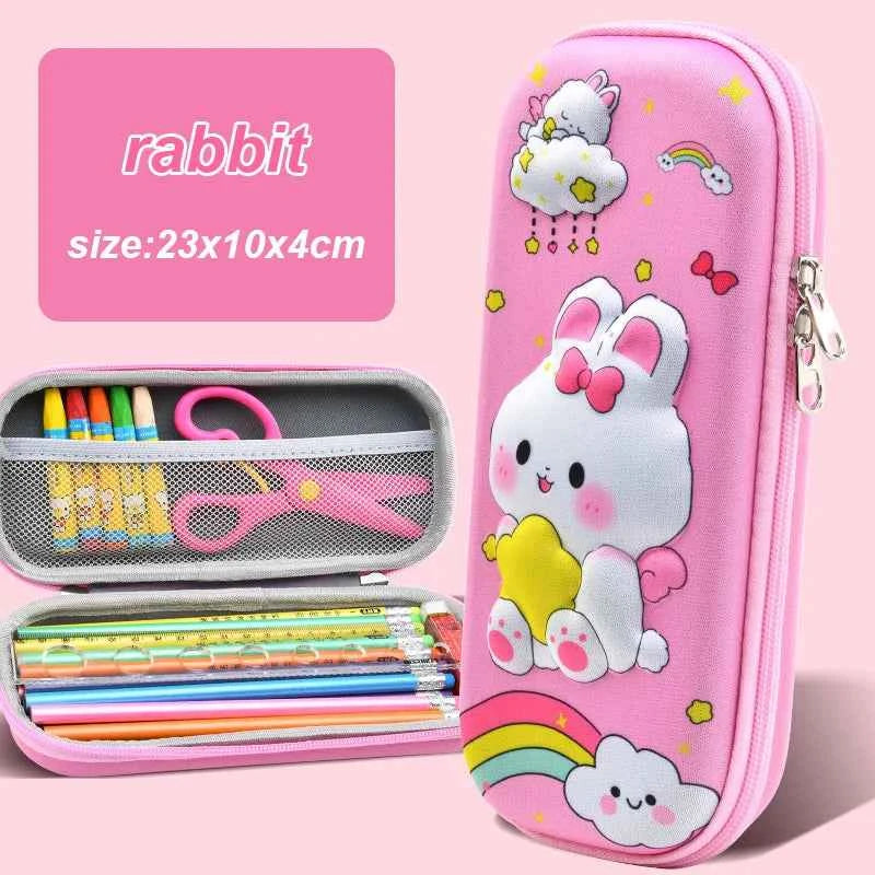 3D decorated EVA Pencil Box