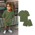 2-piece T-shirt and shorts tracksuit set