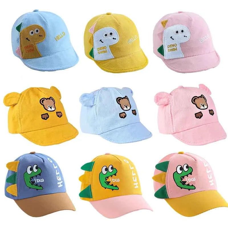 Summer cap with fun animals