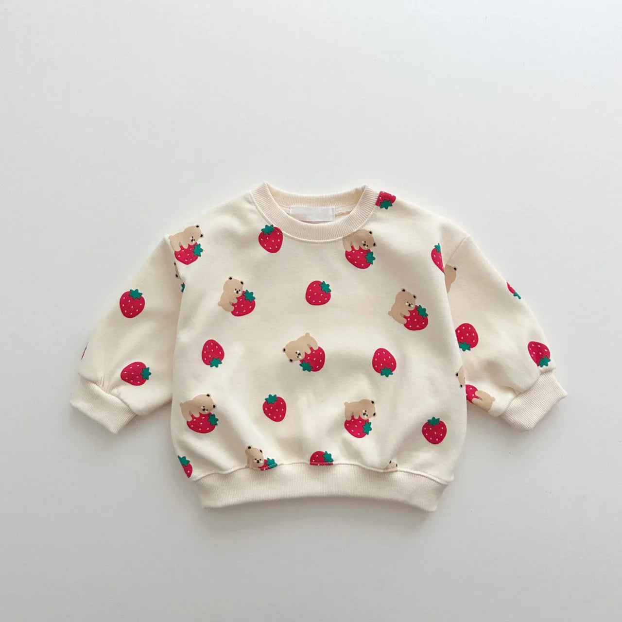 Pants and Sweatshirt Set Strawberries
