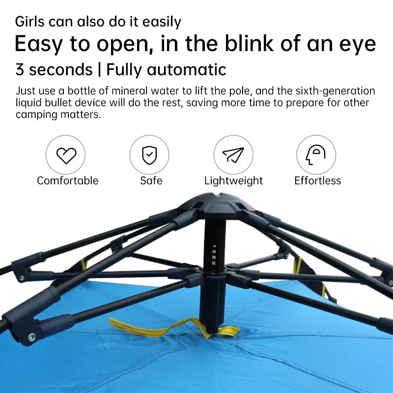 QuickSet Oasis: Auto Tent for 2-4, Rain & Sun Ready! - PW PitStop
