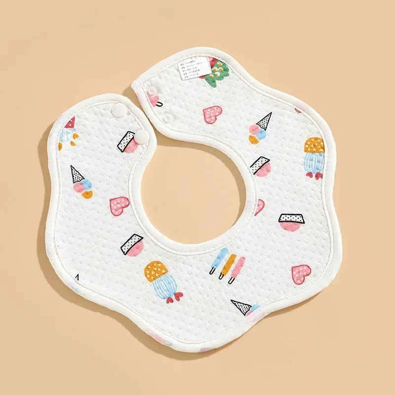 Cotton Waterproof Bib for newborns