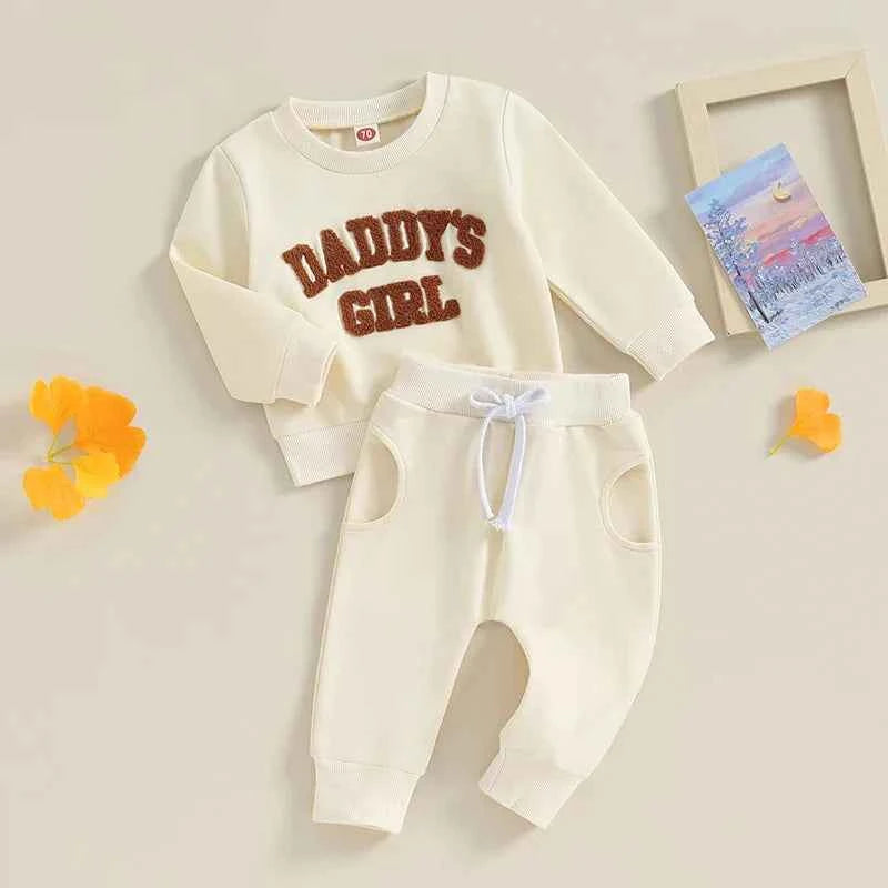 Pants and Sweatshirt Set "Daddy's Girl"