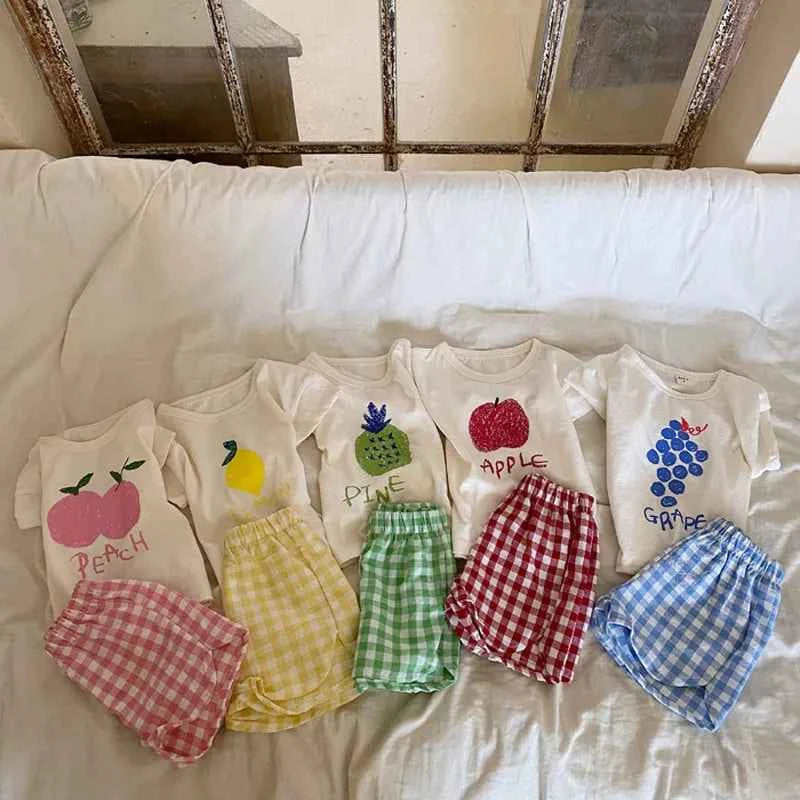 Summer Pajama Set "Fruit"
