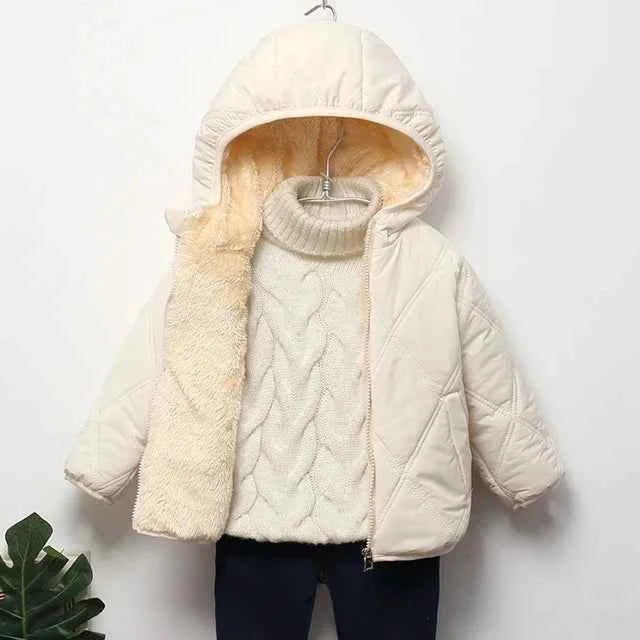 Padded Jacket with Hood and Zip