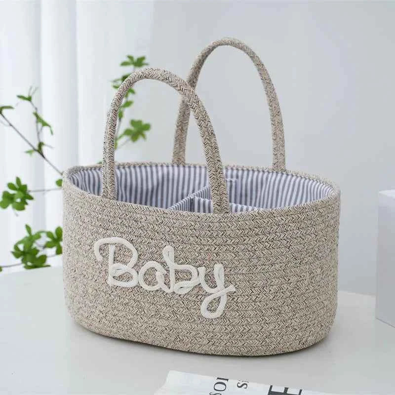 Cotton Rope Diaper Bag