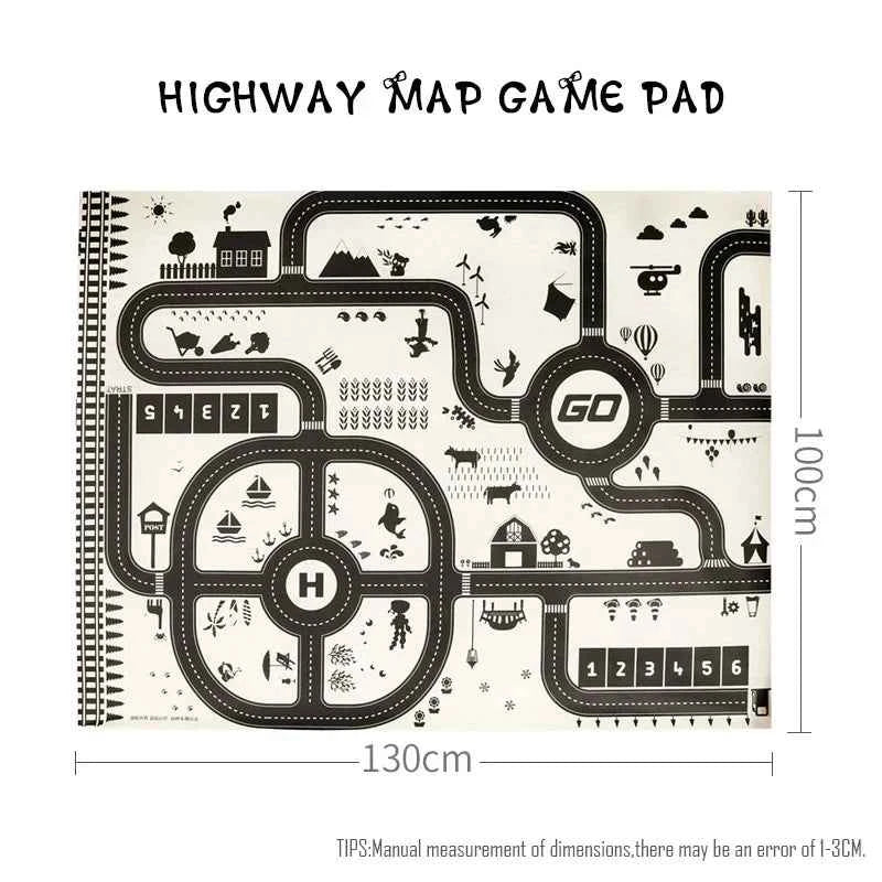 Children's Play Mat "Streets in the City"