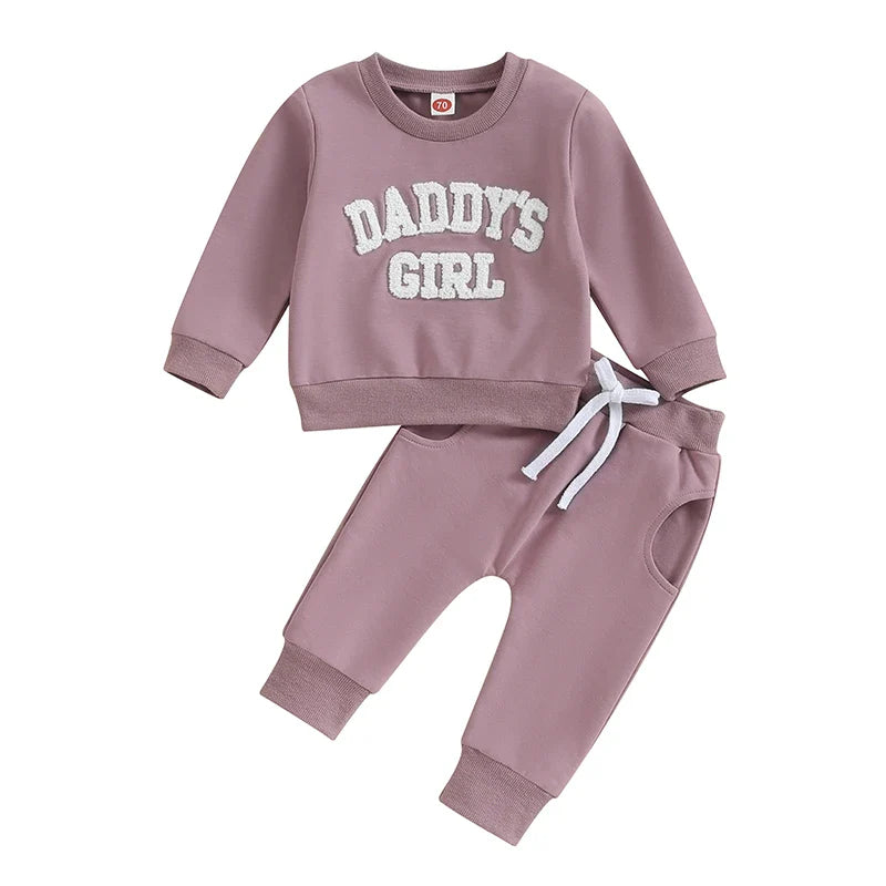 Pants and Sweatshirt Set "Daddy's Girl"