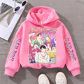Colorful Music KPop-Inspired Hoodie for Kids (Ages 3–14)