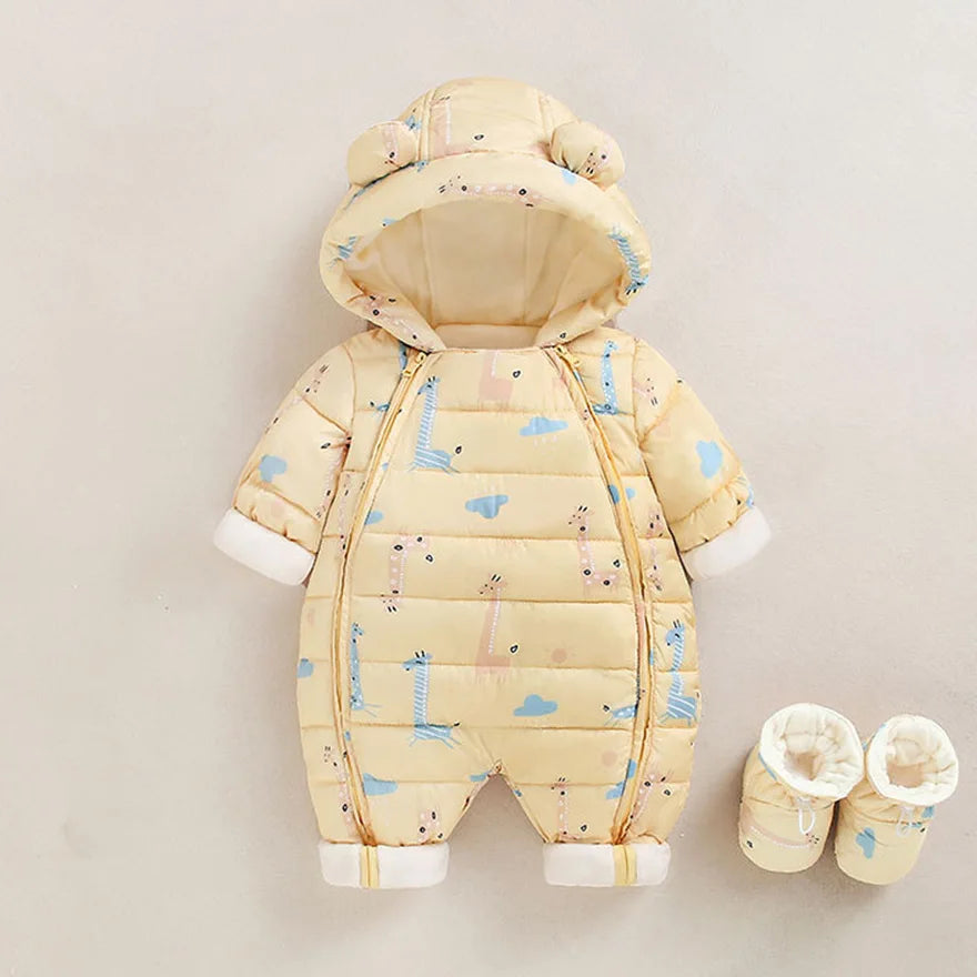 Breathable thermal suit withdouble zip