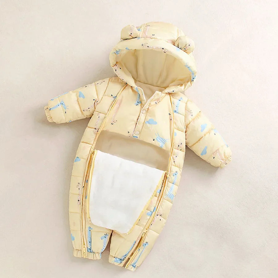 Breathable thermal suit withdouble zip