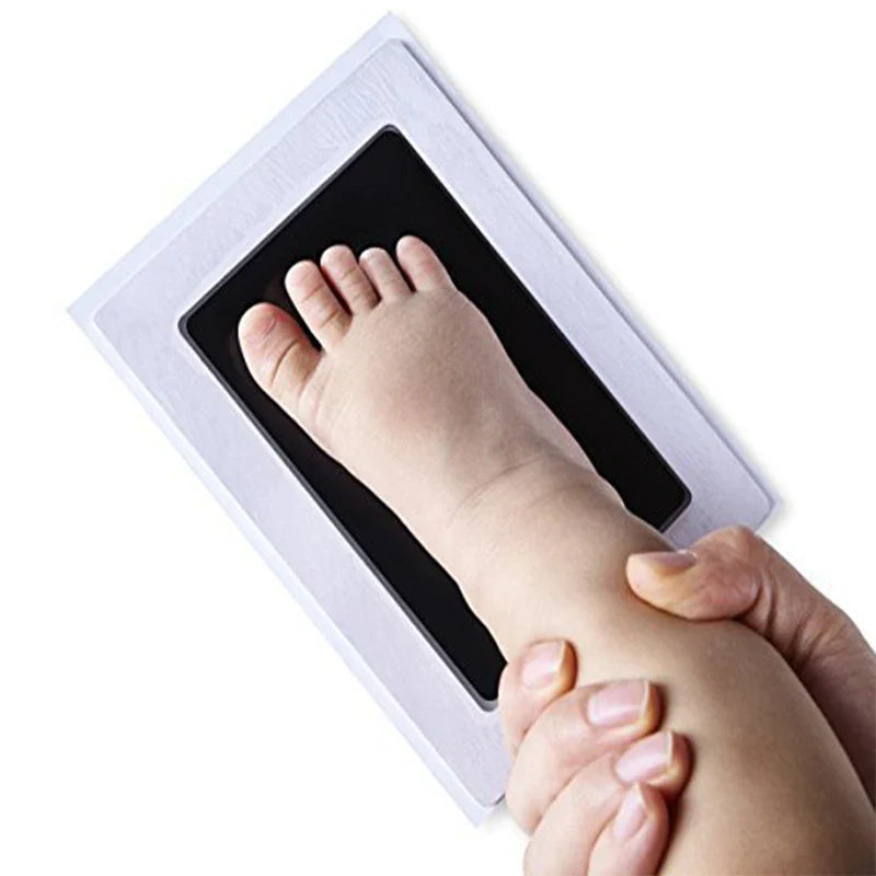 DIY Kit for Souvenir Feet/Handprints on white background