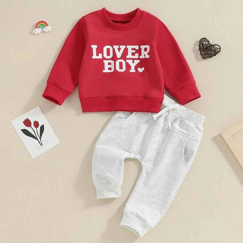 Pants and Sweatshirt Set "Lover Boy"
