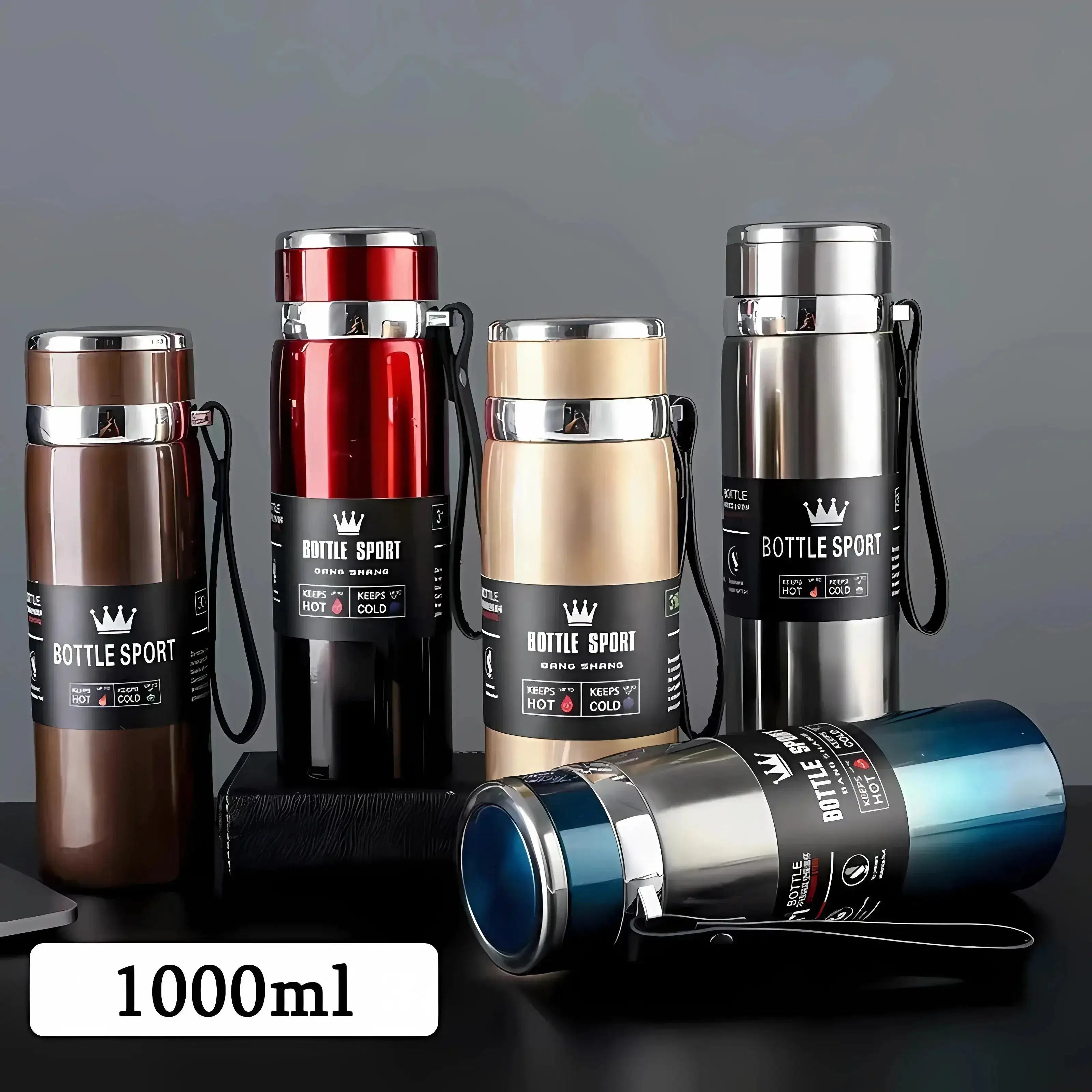 Cold and Hot Water Bottle Thermos for Water Tea Coffee Vacuum Flasks Stainless Steel - PW PitStop