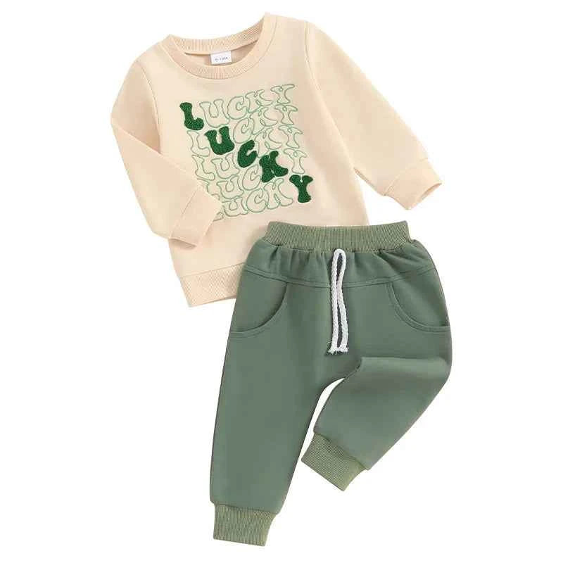 Pants and Sweatshirt Set "Lucky" square