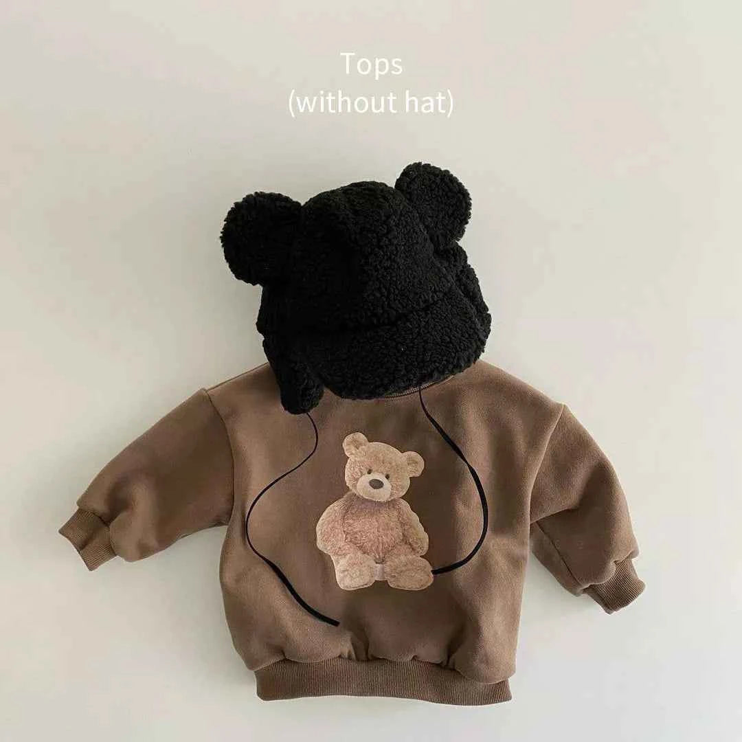 Sweatshirt with Teddy Bear