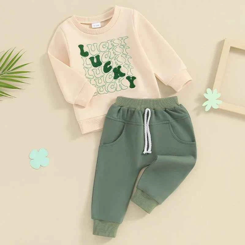 Pants and Sweatshirt Set "Lucky" square